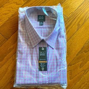 Jos. A. Bank Traveler Slim Fit XXL Long Sleeve Dress Shirt